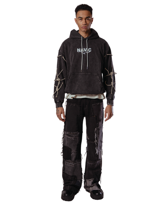 NAV-C “Bound” Hoodie - Men's Sweatshirt with Front Pocket, Ideal for Casual Wear - Sweatshirts, Menswear