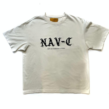 NAV-C “Diani” T-shirt - Unisex Heavyweight Cotton T-shirt Oversize Casual Style with Front Pocket and Unique Logo Graphic - Jersey, Menswear