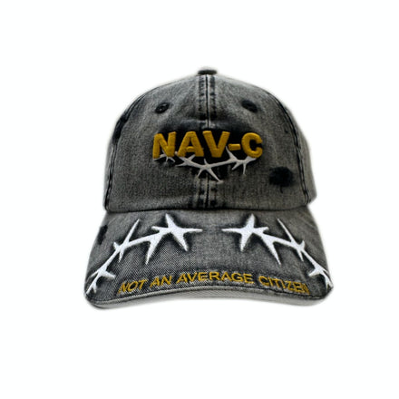NAV-C “Crown” Dad hat - Casual Cotton Hat with Logo Graphic